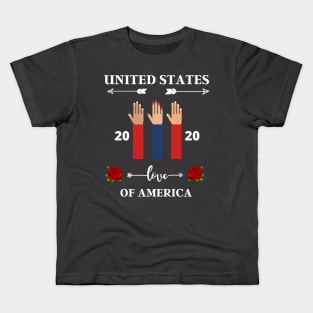 UNITED STATES OF AMERICA Kids T-Shirt